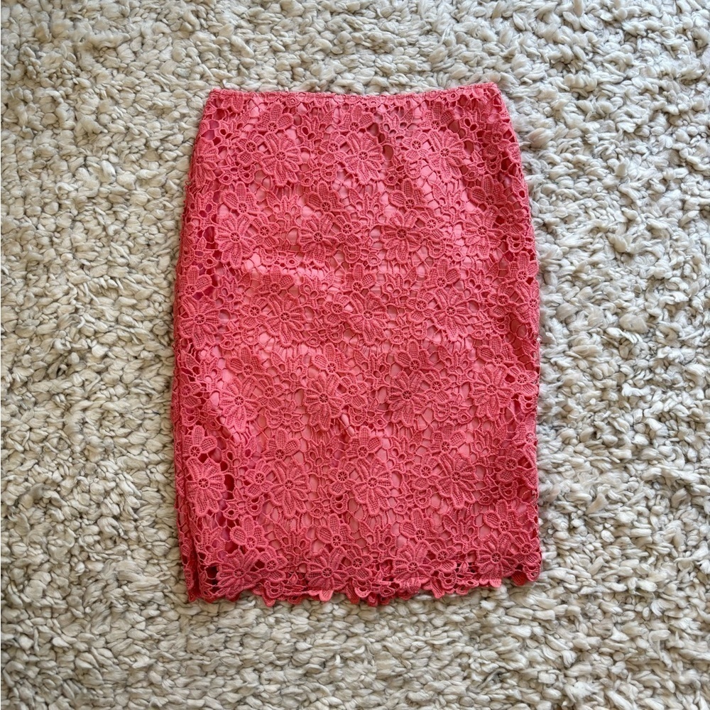 Liz Claiborne crochet pencil skirt women’s 4